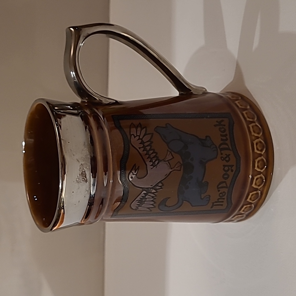 Vintage Lord Nelson pottery  hand-pained  in England 5.5"